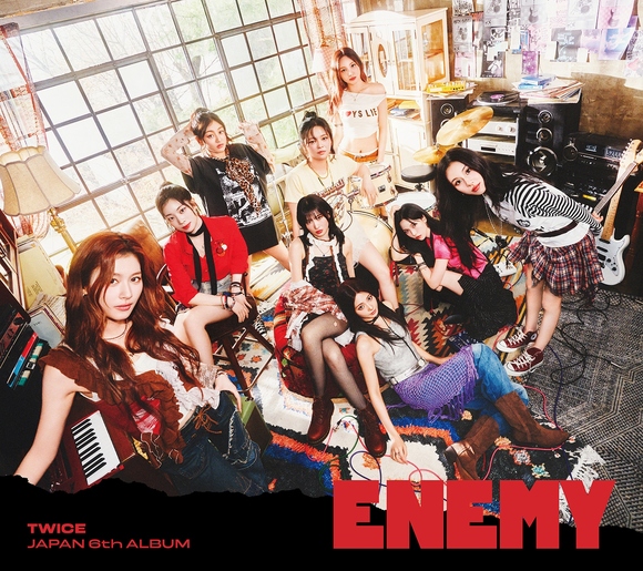 TWICE，日本第6张专辑“ENEMY”新视觉解禁！